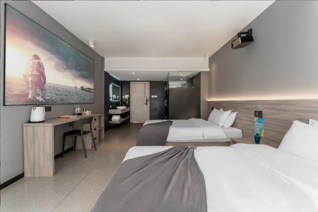 Yangshuo Emoji Youth Hostel Esterno foto